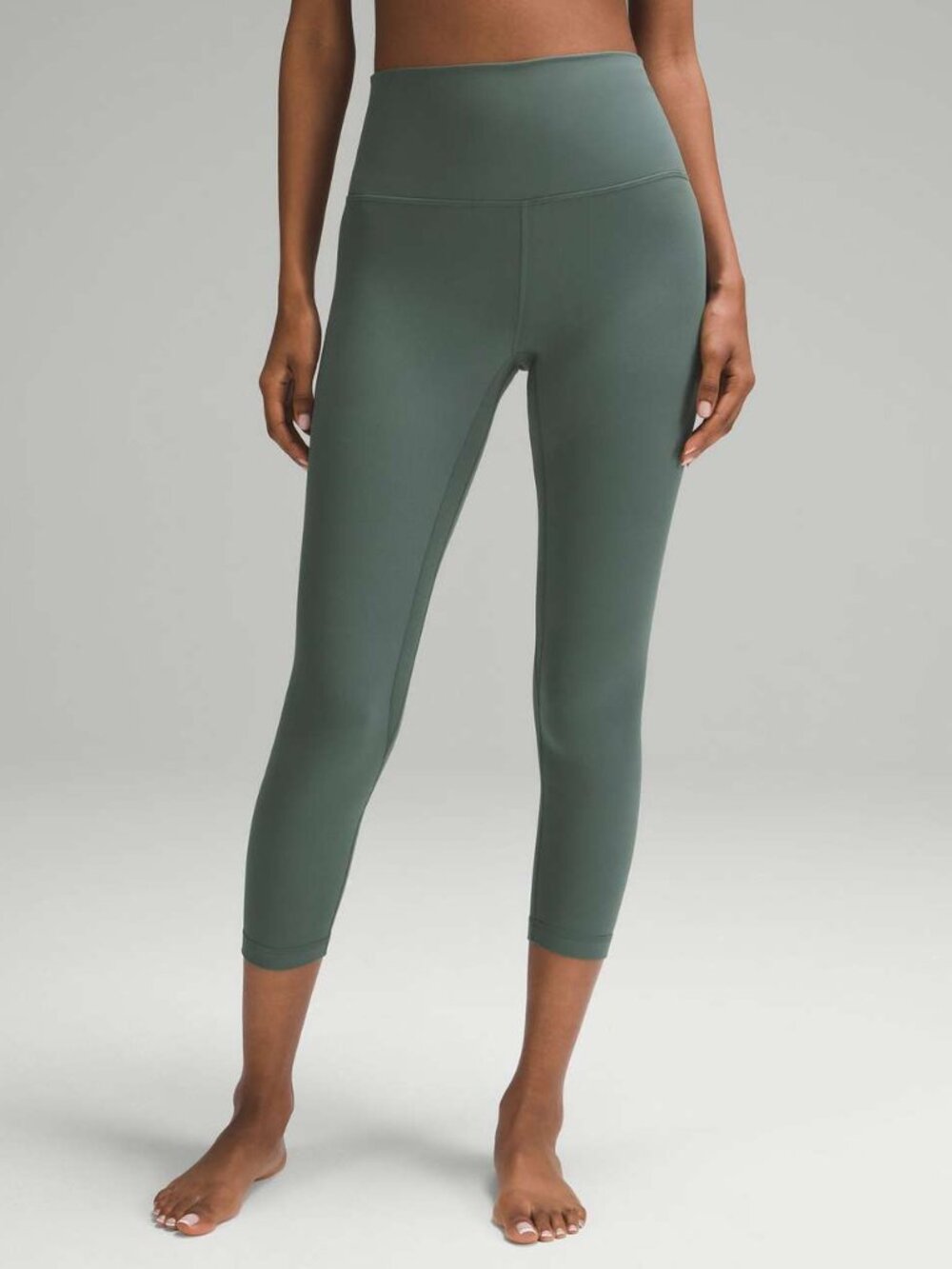 Lululemon Align High-Rise Crop 23" Dark Forest Size 4